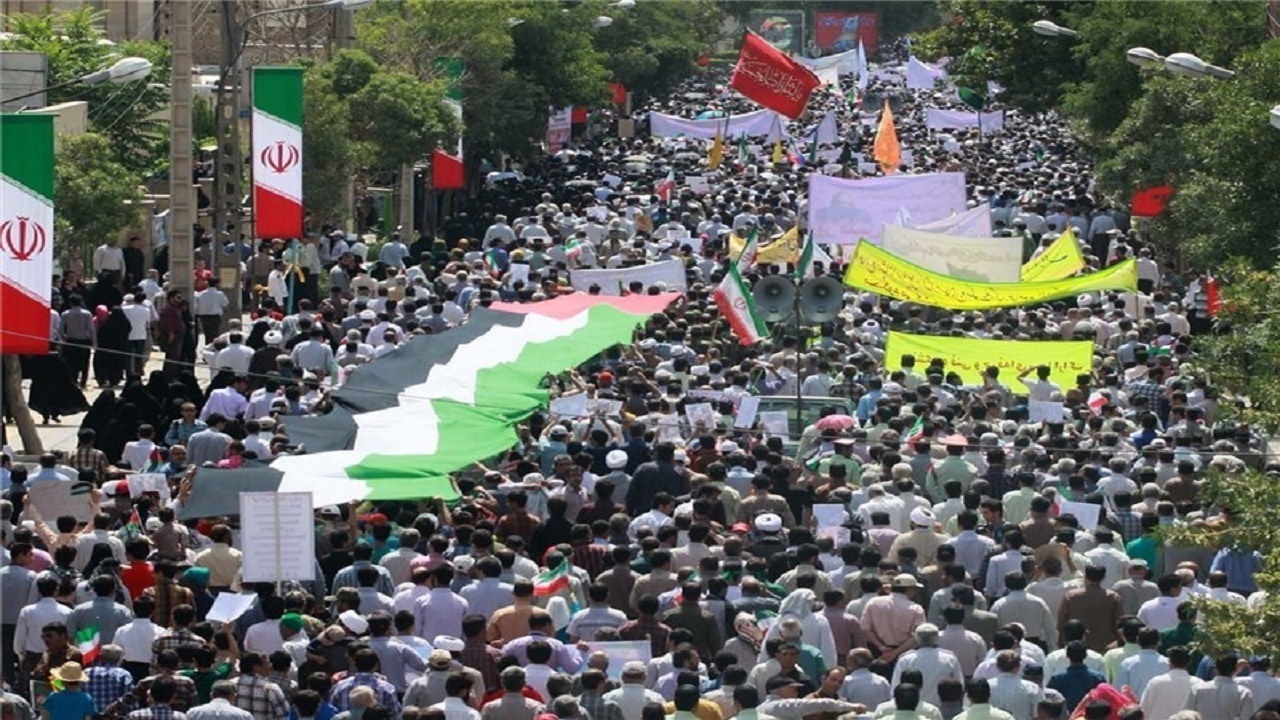 مسیر‌های راهپیمایی روز قدس در مازندران
