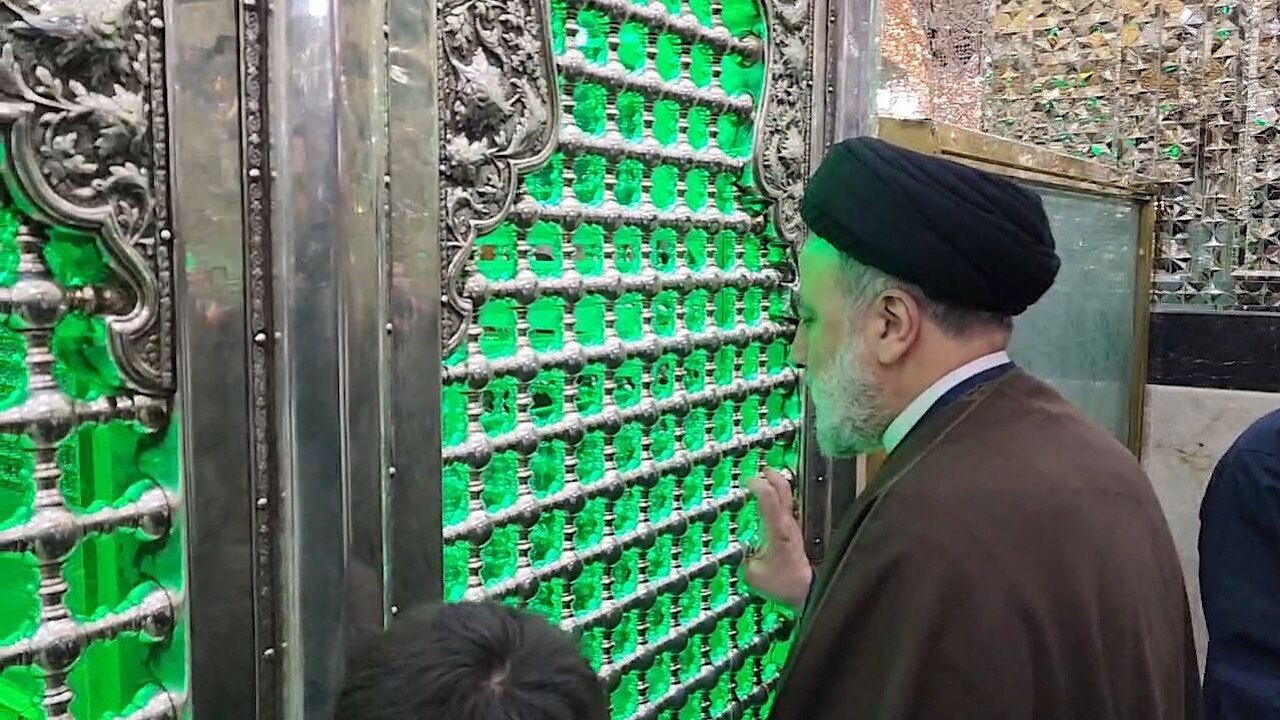 زیارت سحرگاهی رئیس‌جمهور در حرم حضرت عبدالعظیم (ع)