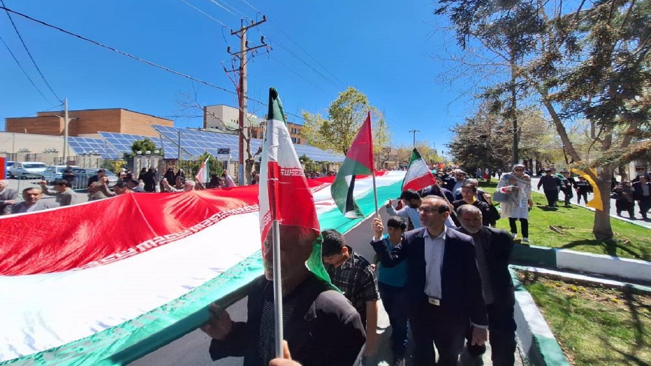 حضور گسترده مردم چهارمحال و بختیاری در راهپیمایی روز قدس + تصاویر
