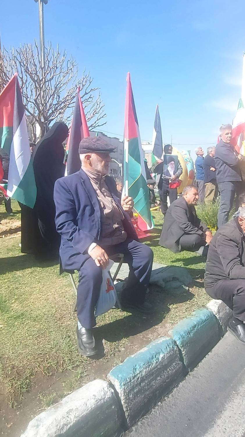 حال و هوای مراسم راهپیمایی در تهران