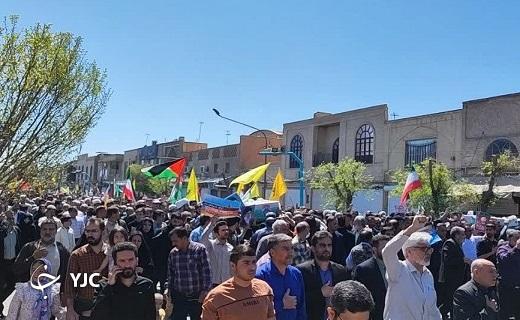 حضور حماسی مردم استان یزد در راهیپمایی روز جهانی قدس+ تصاویر