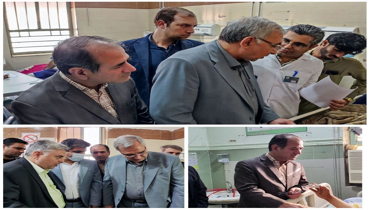 وزیر بهداشت از مجروحان حادثه تروریستی جنوب سیستان و بلوچستان عیادت کرد