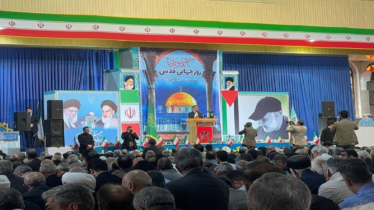 خلق حماسه‌ای غیرقابل توصیف روز قدس در مازندران