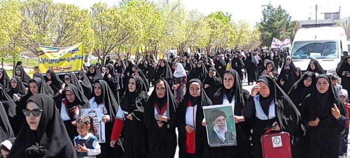 اجتماع مردم رومشکان در روز جهانی قدس