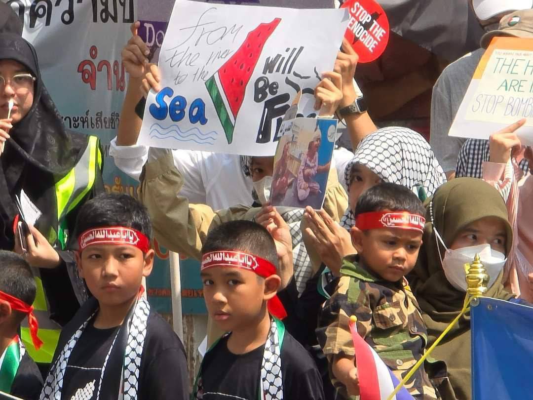 راهپیمایی روز قدس در بانکوک