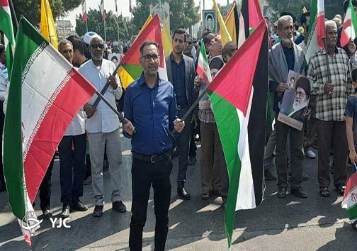 گزارش تصویری از راهپیمایی روز جهانی قدس در بندرعباس