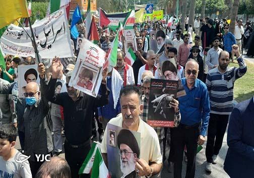 گزارش تصویری از راهپیمایی روز جهانی قدس در بندرعباس