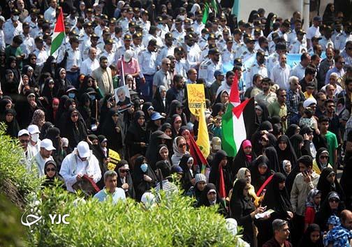 گزارش تصویری از راهپیمایی روز جهانی قدس در بندرعباس