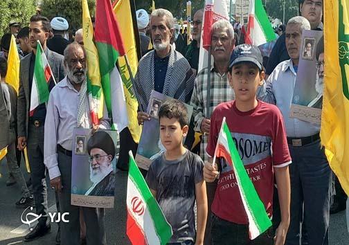 گزارش تصویری از راهپیمایی روز جهانی قدس در بندرعباس