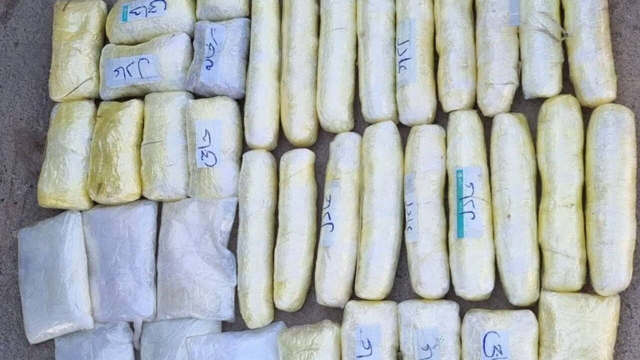 ۴۸ کیلوگرم مواد مخدر توسط مرزبانی تایباد کشف شد