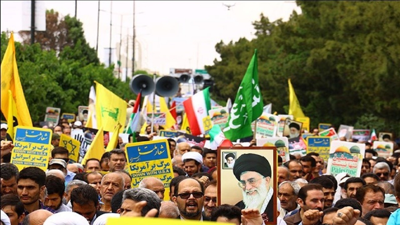 گوشه‌هایی از صلابت و اقتدار ایرانیان در روز جهانی قدس از لنز دوربین شهروند خبرنگار‌ها