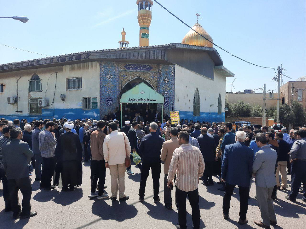 راهپیمایی  روز قدس در شهر منجیل