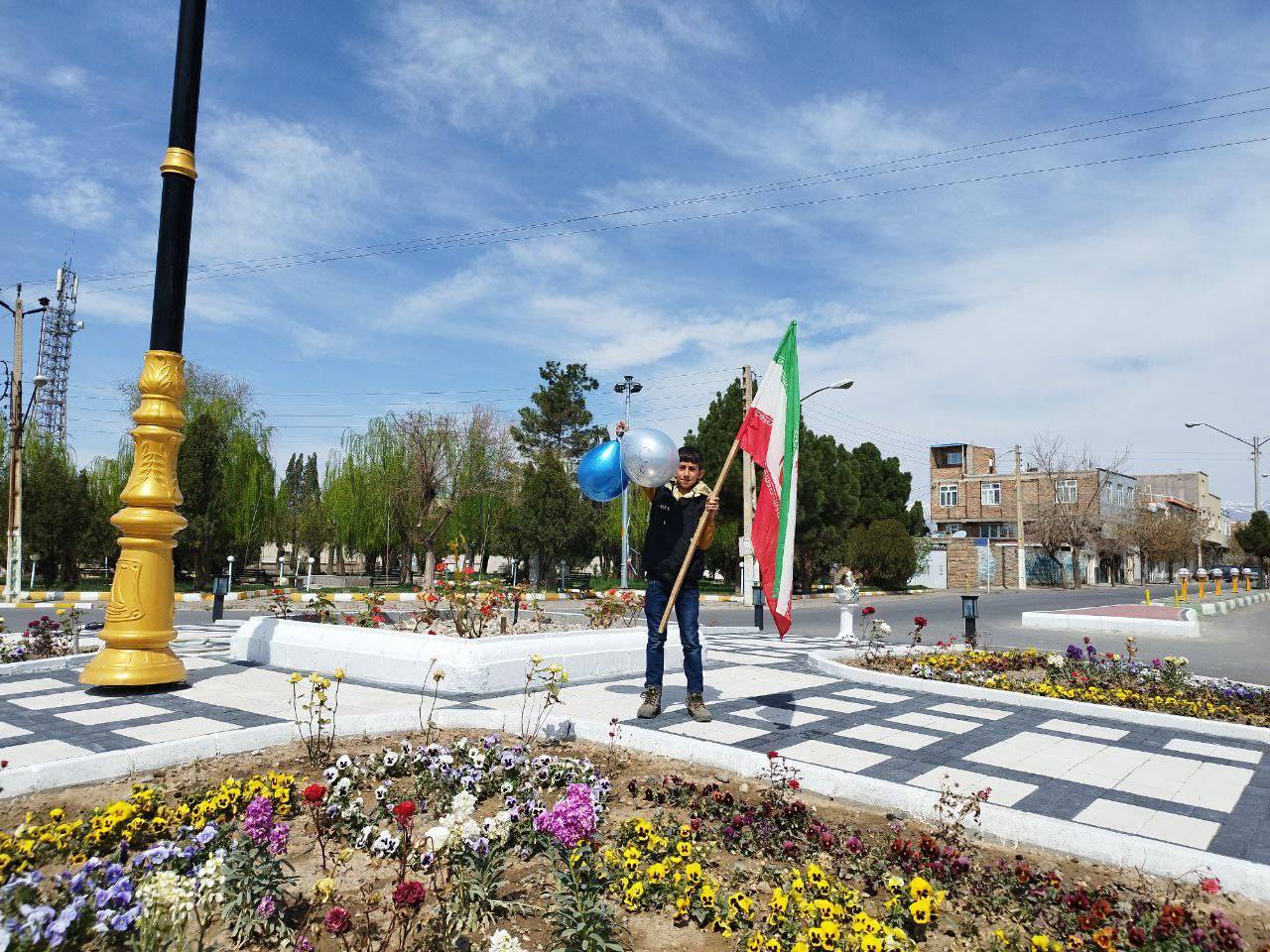 حضور کودکان در گلزار شهدا