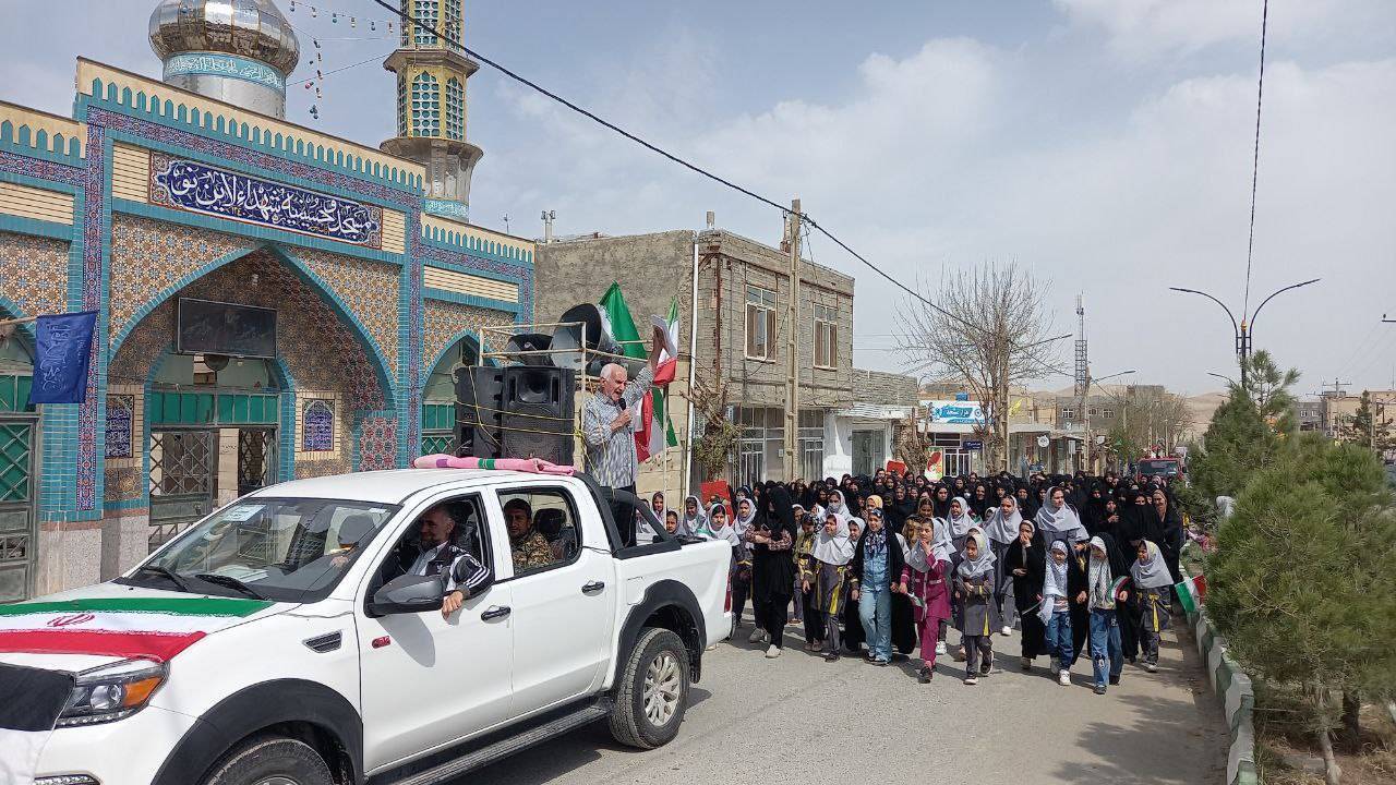 مراسم روز جهانی قدس در شهر کلات نادری