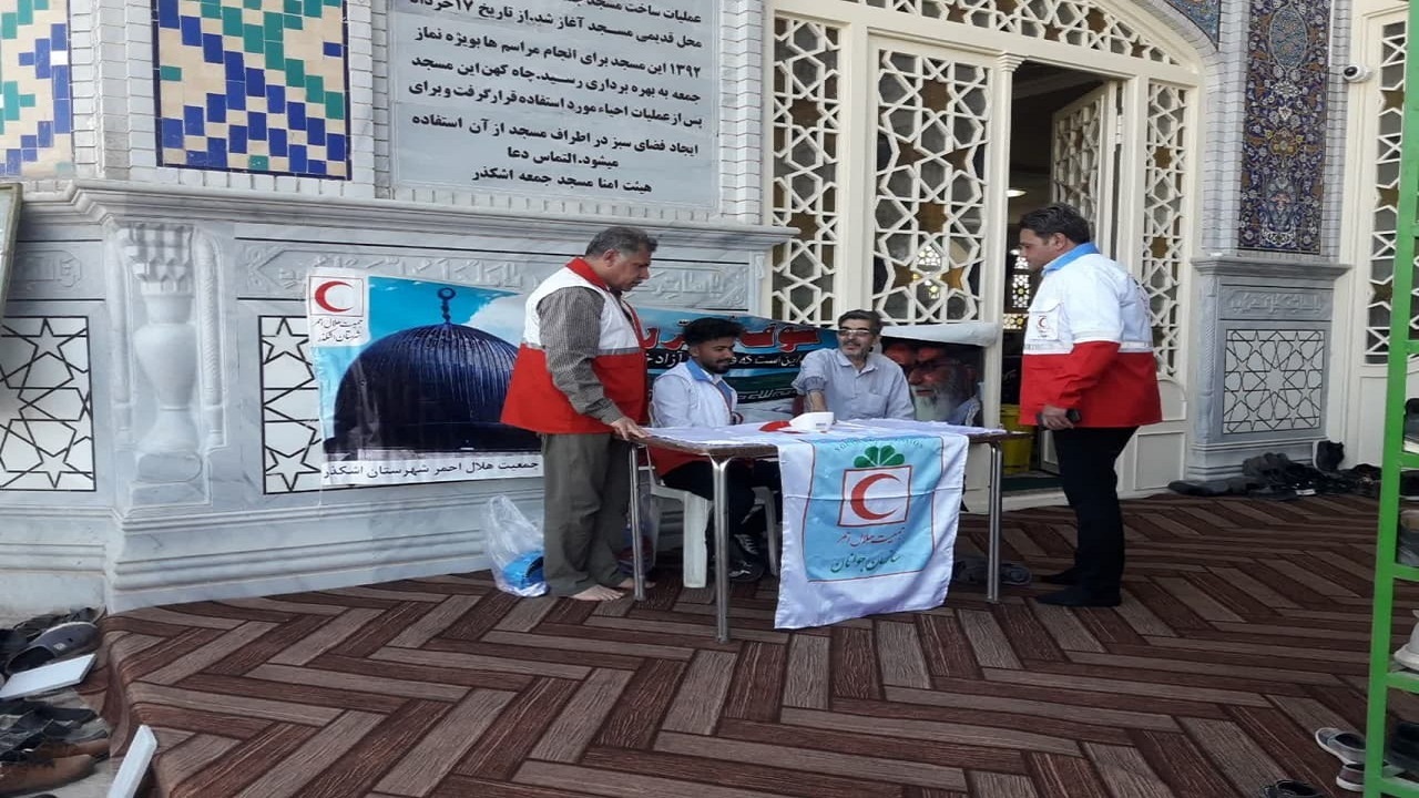 ارائه خدمات امدادی هلال احمر یزد به ۲۲۸ نفر در راهپیمایی روز قدس