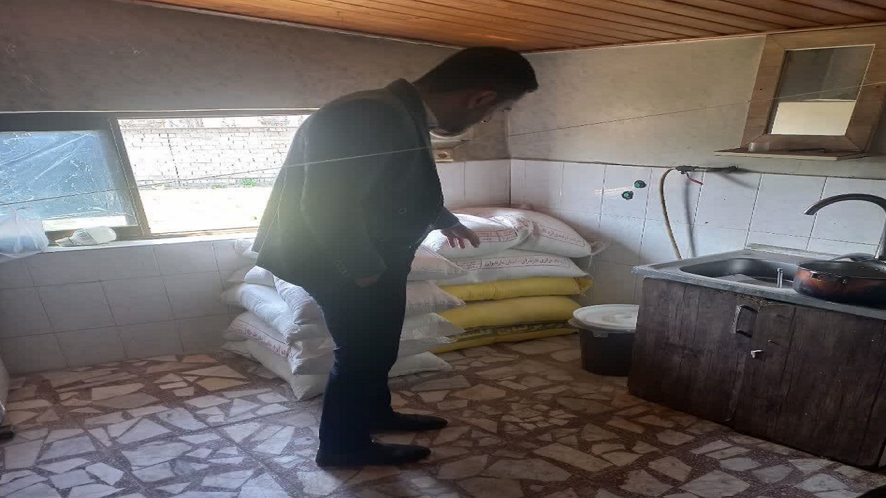 کشف توزیع آرد خارج از شبکه در شهرستان نور