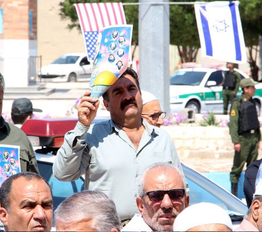 گوشه هایی از مراسم روز قدس در شهر لطیفی