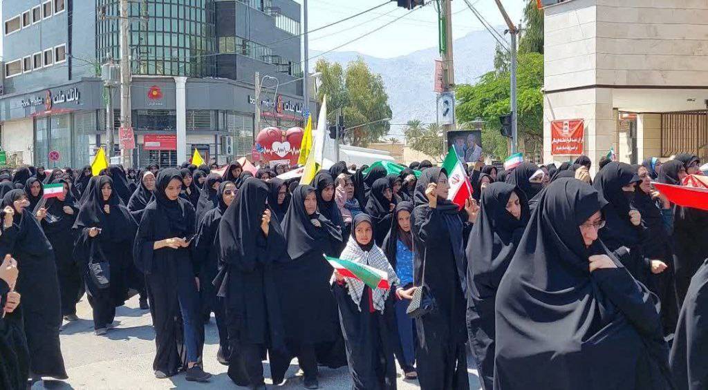 مراسم راهپیمایی روز جهانی قدس در لارستان