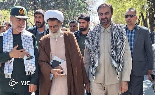 حضور گسترده مردم در راهپیمایی روز قدس بر سرعت نابودی رژیم اسرائیل افزود