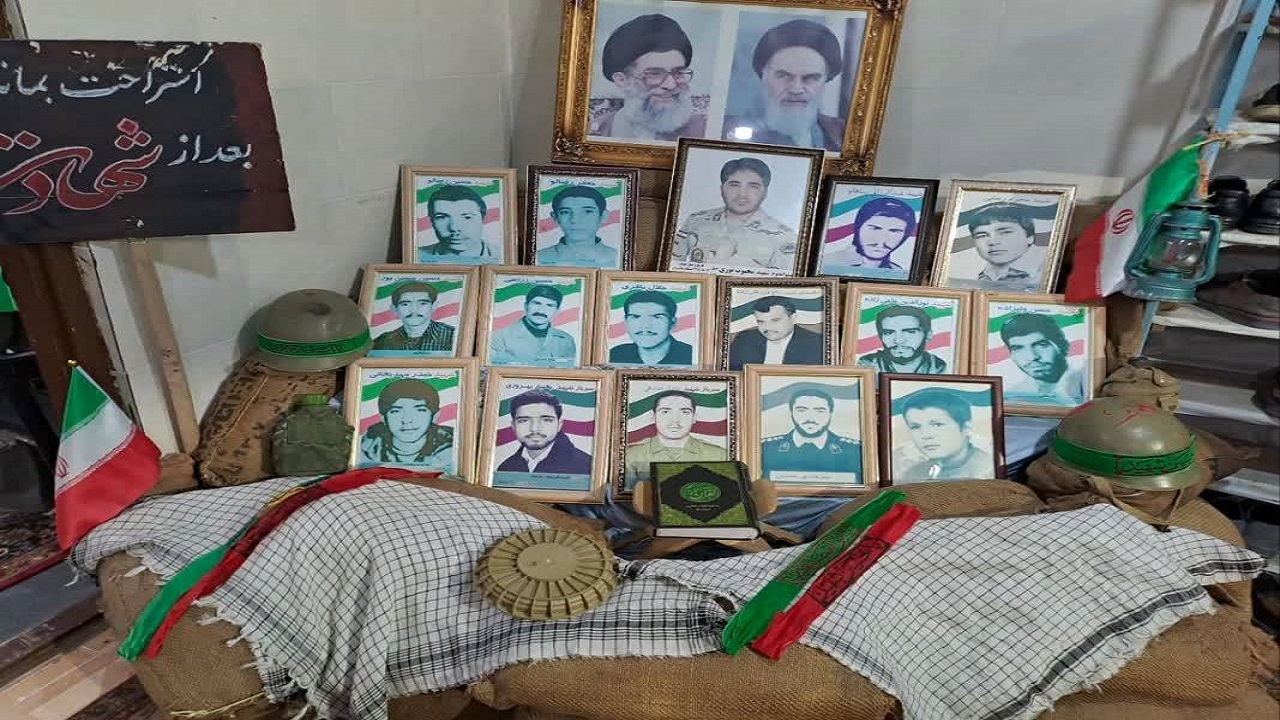 برگزاری مراسم یادواره شهدا در شندآباد + تصاویر