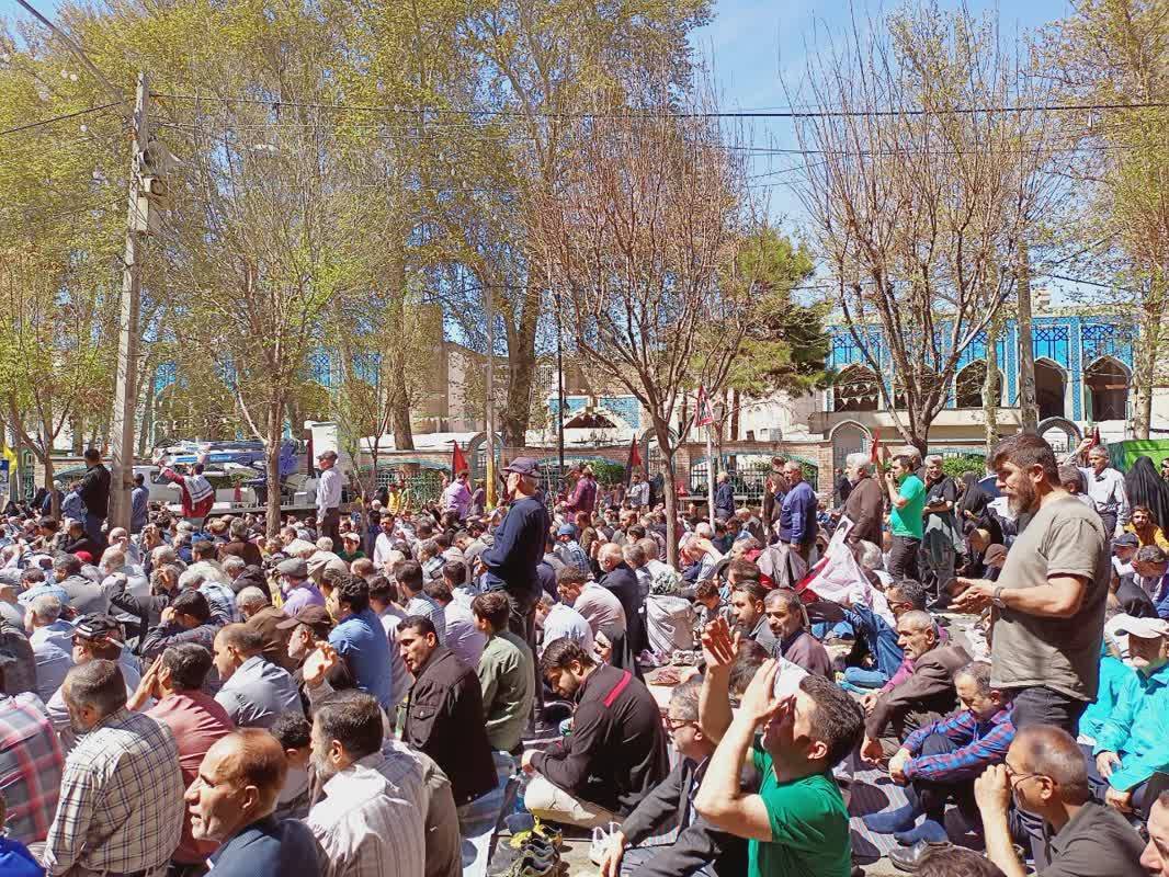 راهپیمایی در کرج