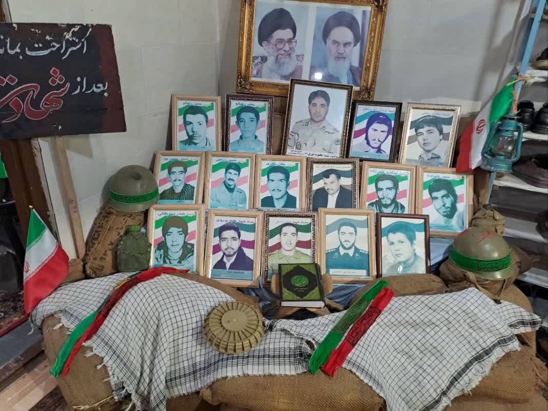 مراسم یادواره شهدا در منطقه شند آباد