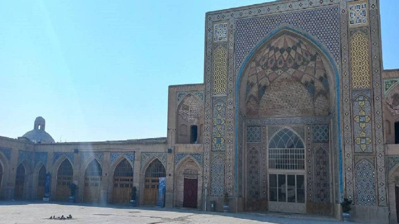 ورق زدن تاریخ در مسجدالنبی قزوین + تصاویر