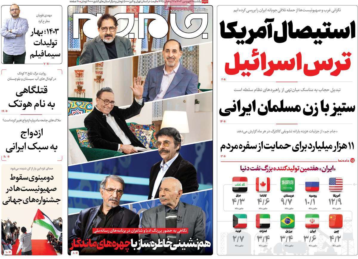 روزنامه جام جم