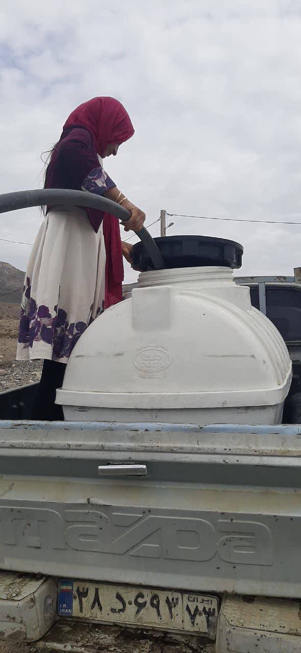 مشکل آبرسانی در روستای فاریاب