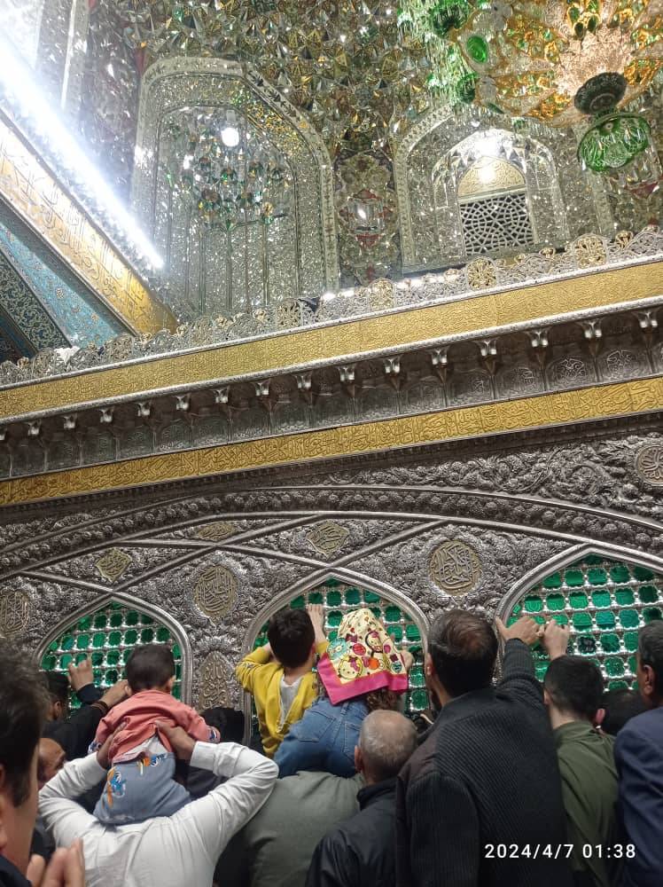 ضریح حرم امام رضا