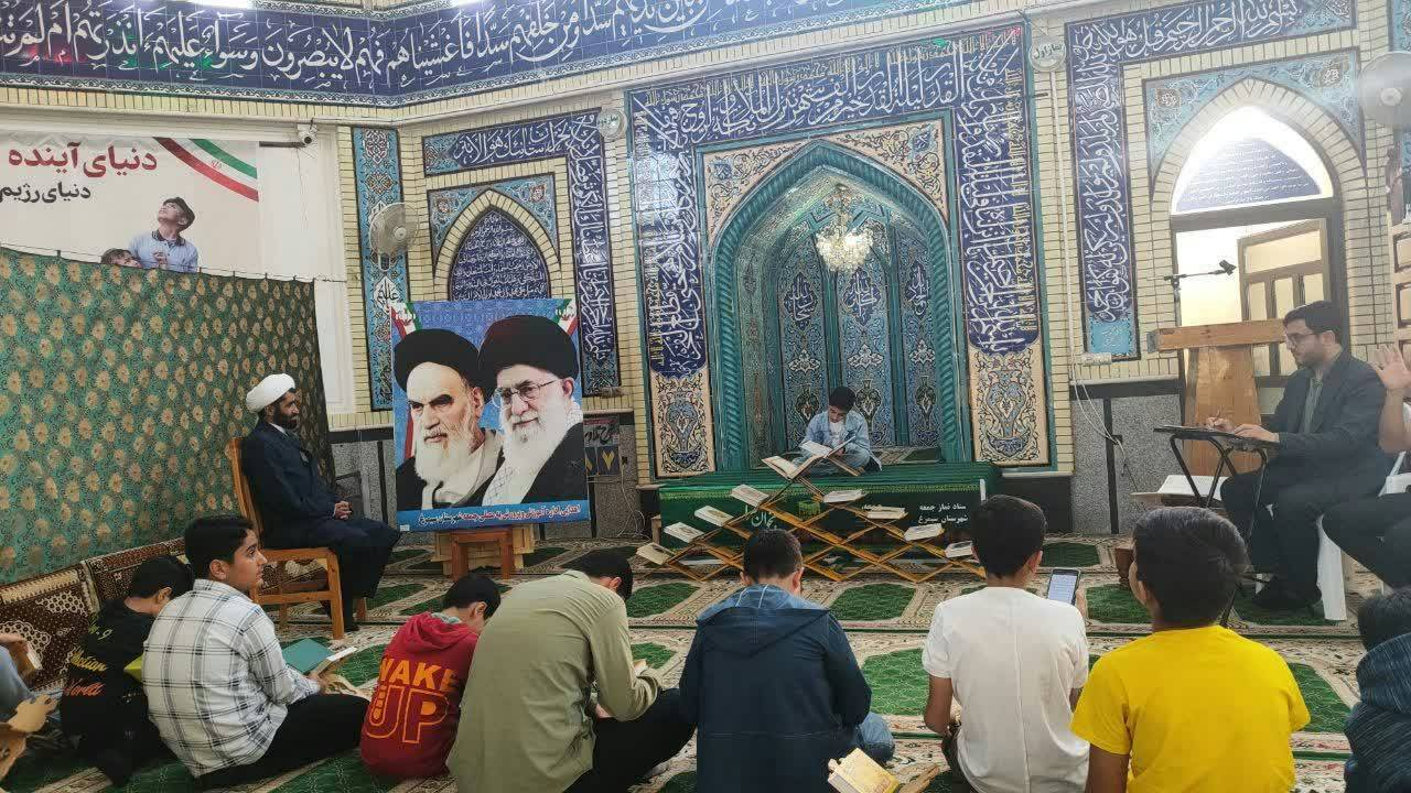 برگزاری مسابقات قرآنی در سیمرع