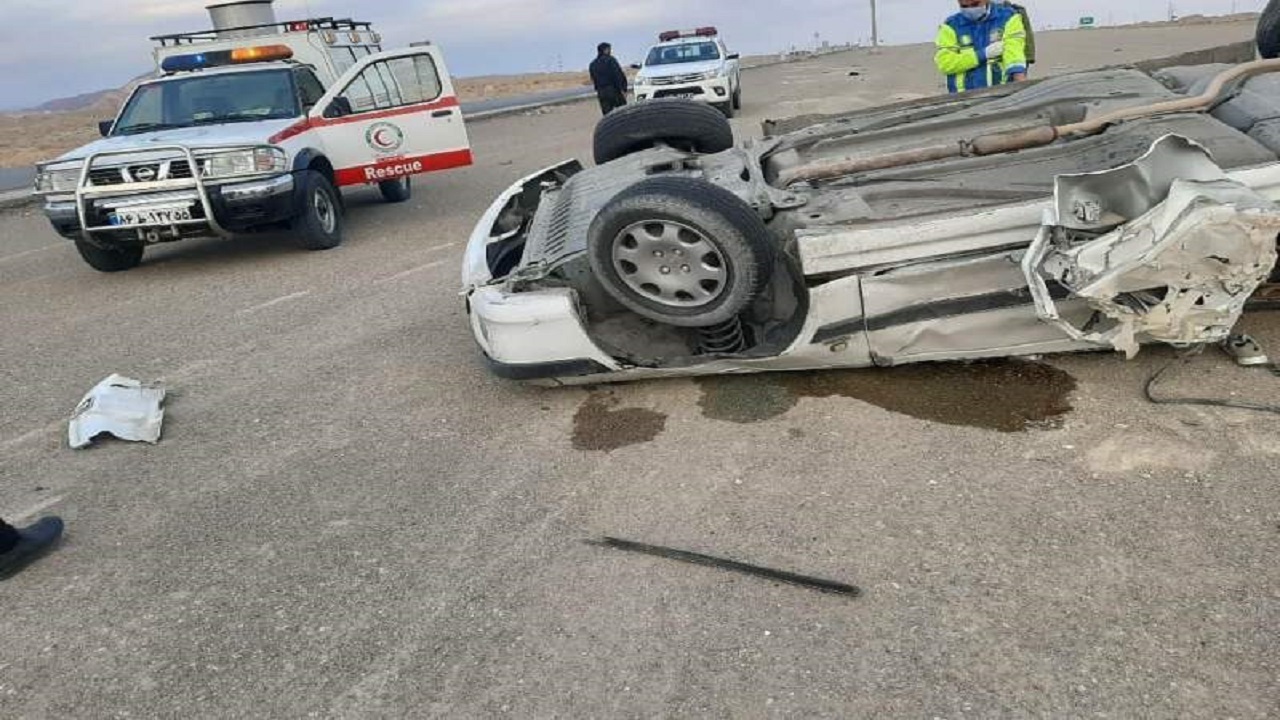 واژگونی، عامل ۴۳ درصد تصادفات جاده‌ای در نوروز/ ۶۰ هزار خودرو اعمال قانون شدند