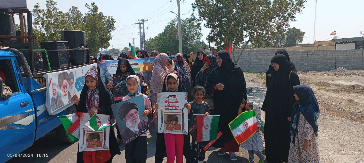 حضور کودکان در روز جهانی قدس