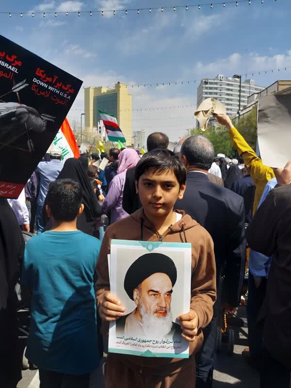 نوجوانان در روز جهانی قدس