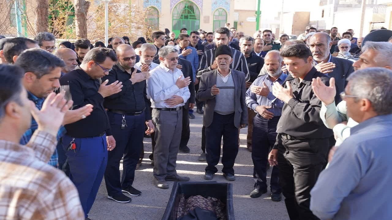 پدر شهیدان دیودیده به خاک سپرده شد