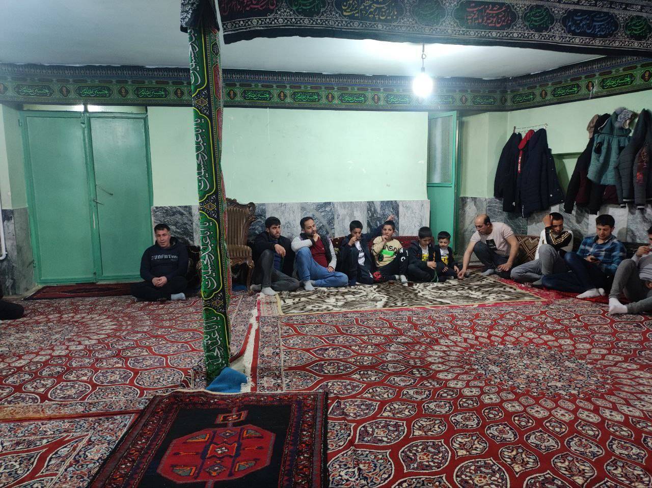 عبادت اهالی روستای توآباد عبادت اهالی روستای توآباد