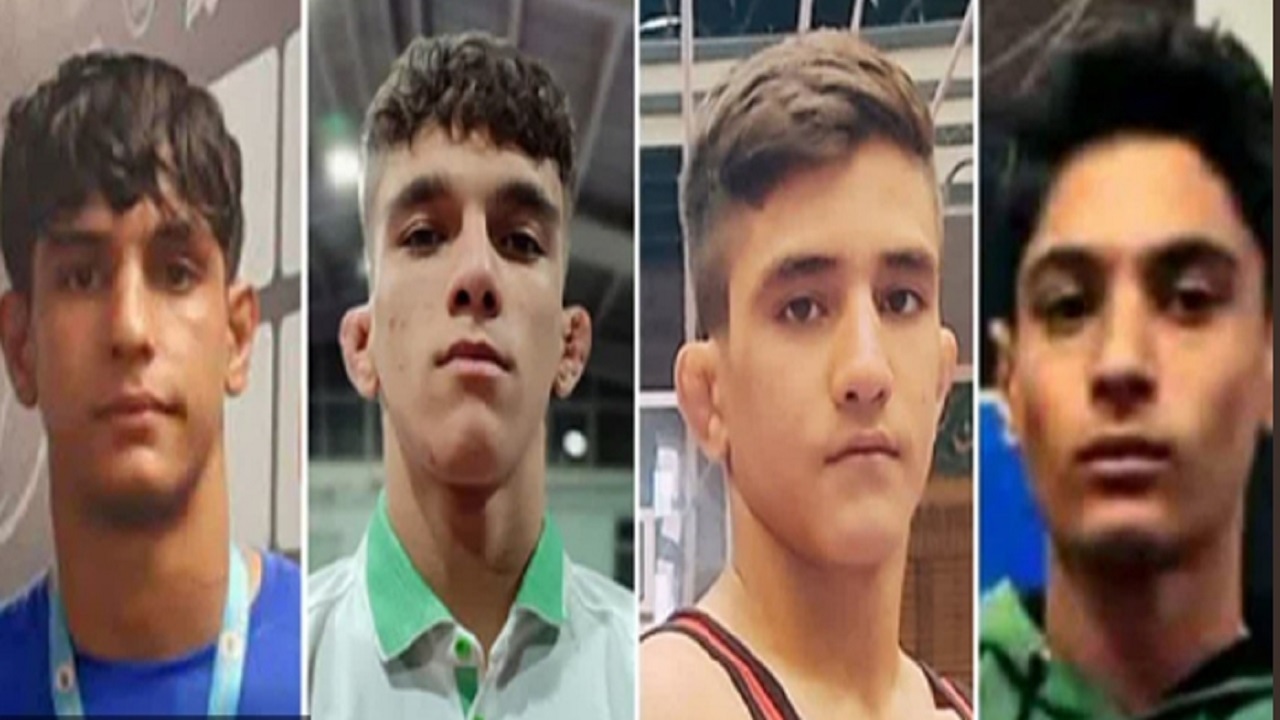 پیکار ۴ کشتی‌گیر قمی در رقابت‌های بین‌المللی عبد‌الله موحد