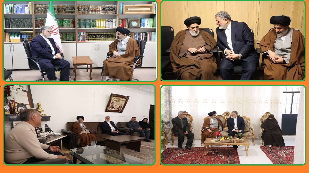 ديدار نوروزی استاندار آذربایجان‌غربی با نماینده ولی فقیه