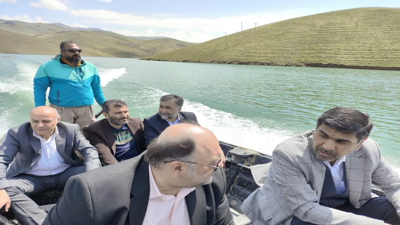 بازدید از سد و تاسیسات قشلاق سنندج