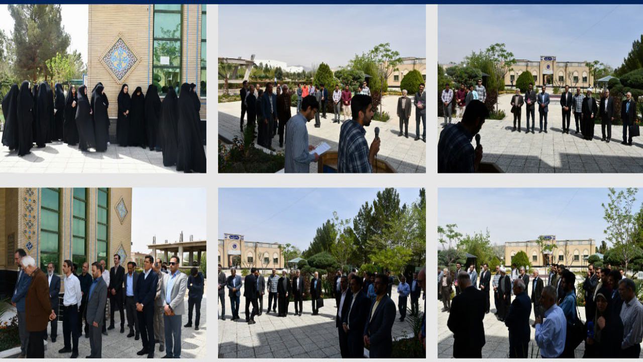 تجمع دانشگاهیان سمنان در محکومیت حمله به بخش کنسلوگری سفارت ایران در دمشق+ فیلم
