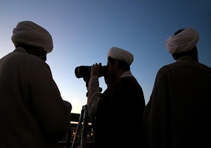 تلاش ۴ گروه در خراسان شمالی برای رویت هلال ماه شوال