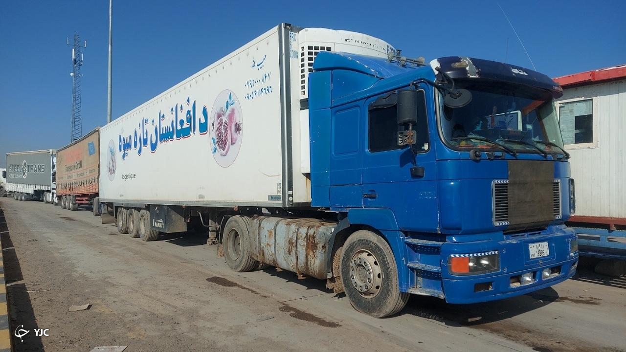 صدور مجوز ترانزیت بیش از ۳۸ هزار تن محصولات کشاورزی در مرز دوغارون
