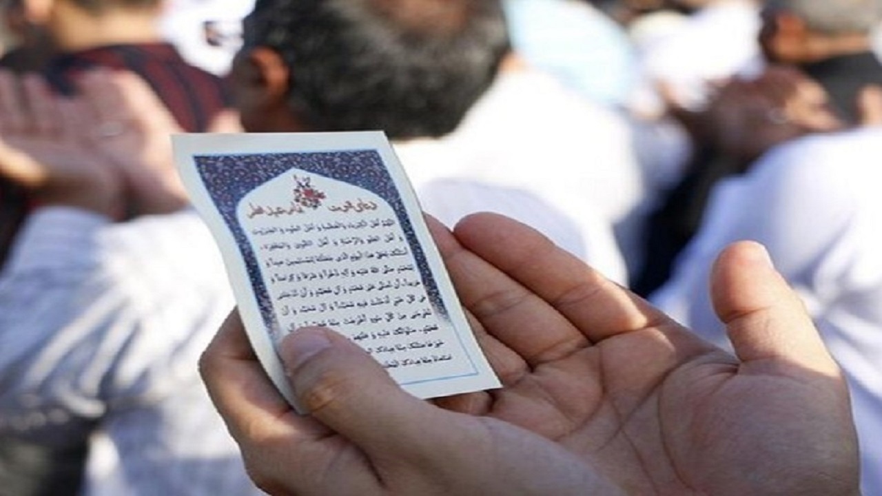 اقامه نماز عید سعید فطر در روستای گیامی + تصاویر