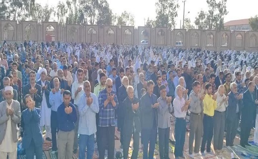 اقامه نماز عید سعید فطر در خراسان جنوبی