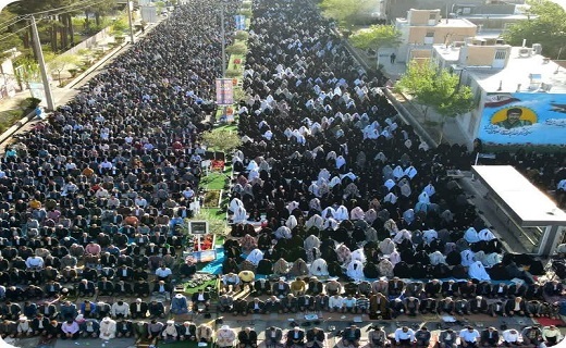 اقامه نماز عید سعید فطر در خراسان جنوبی