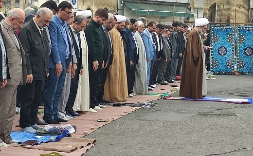 اقامه نماز عید سعید فطر در گیلان