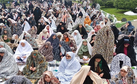اقامه نماز عید سعید فطر در گیلان