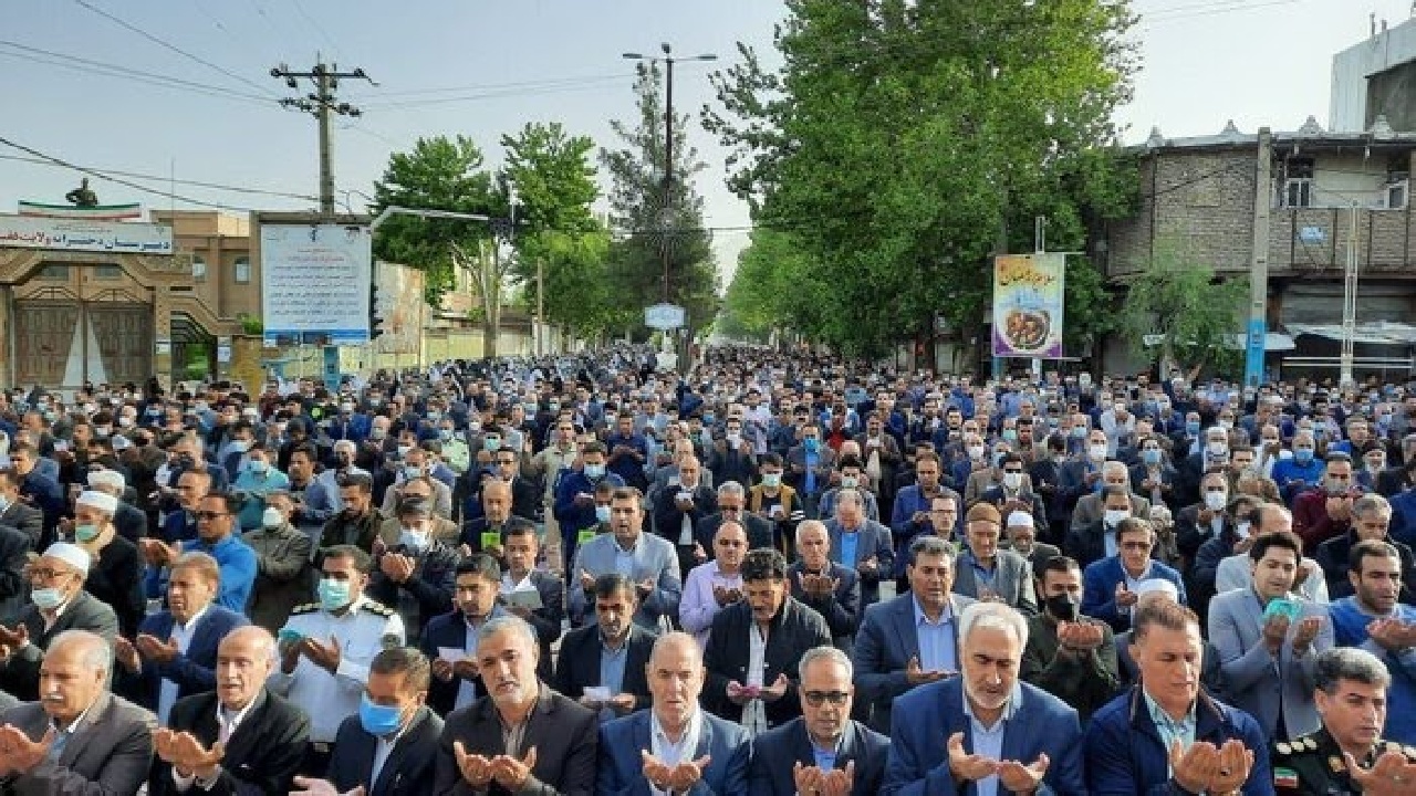 نماز عید فطر در نقاط مختلف لرستان اقامه شد