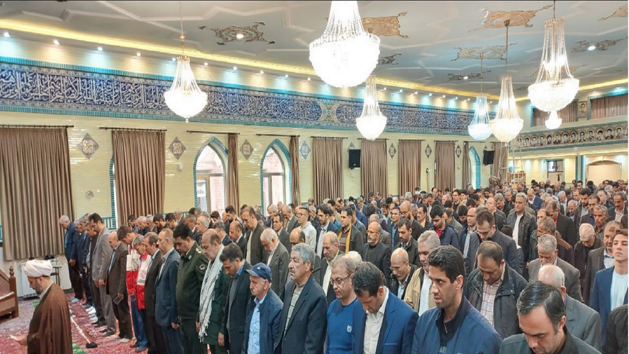 اقامه نماز عید فطر در آذربایجان شرقی