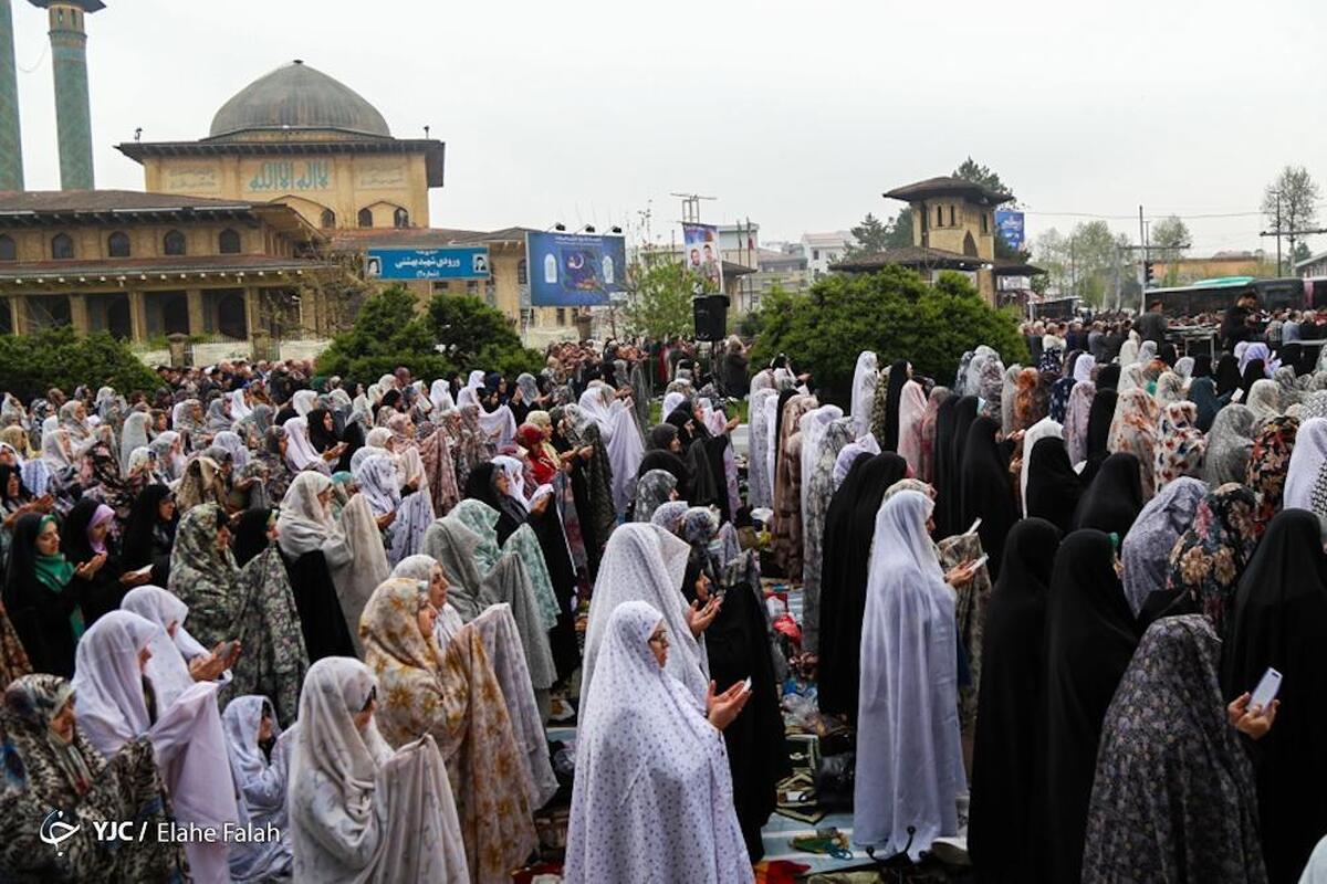 نماز عید فطر در روز نخست سال ۱۴۰۵ در استان ها